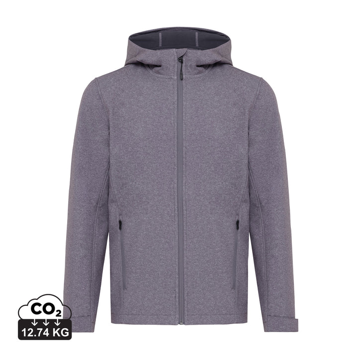 IQONIQ Makalu herre softshell jakke i genanvendt polyester