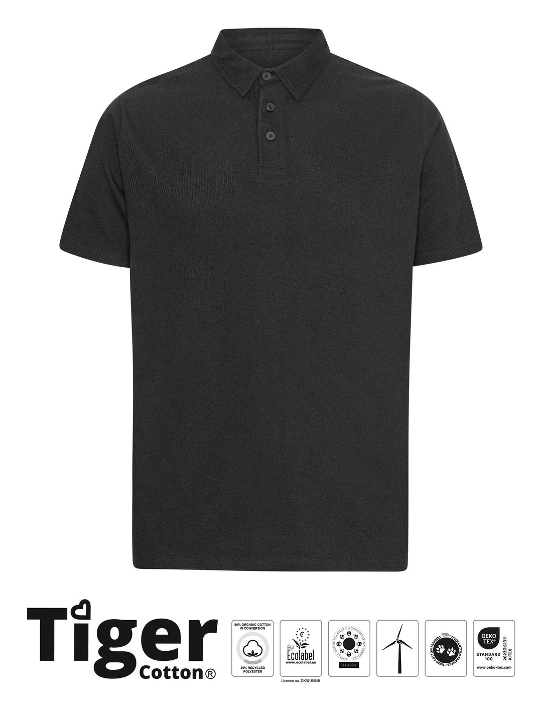 Tiger Cotton Polo