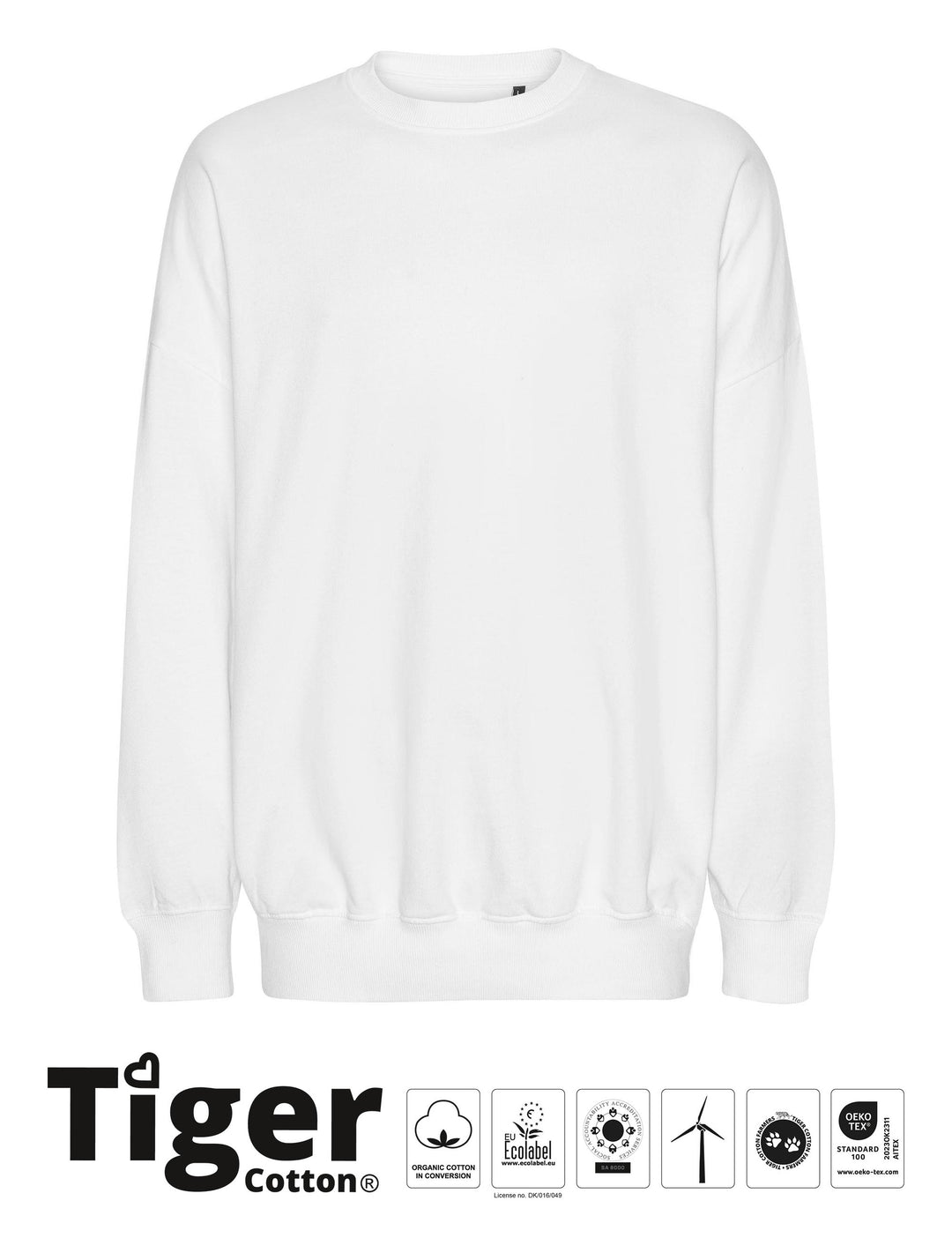 Unisex Tiger Cotton Sweatshirt