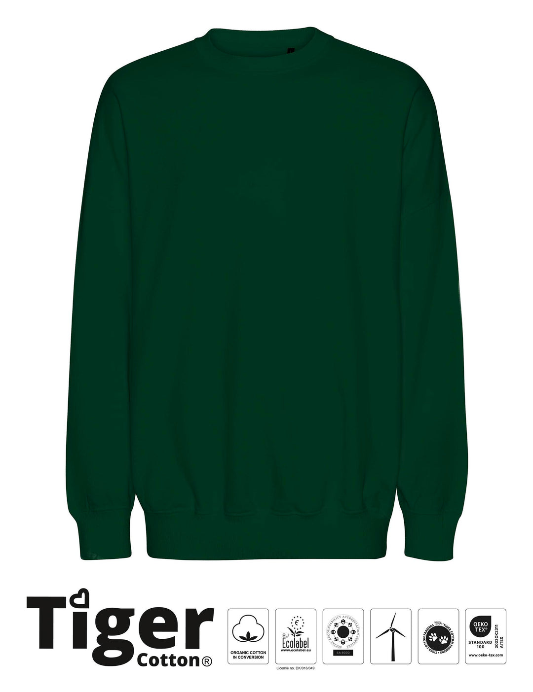 Tiger Cotton Oversized Sweatshirt