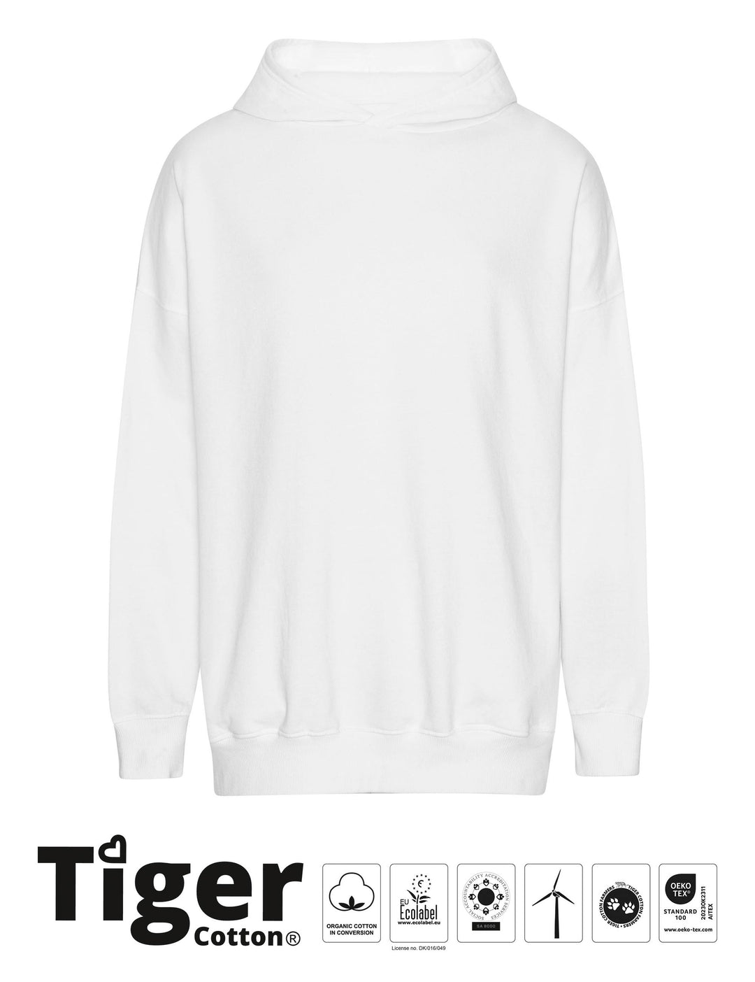 Tiger Cotton Oversized Hoodie