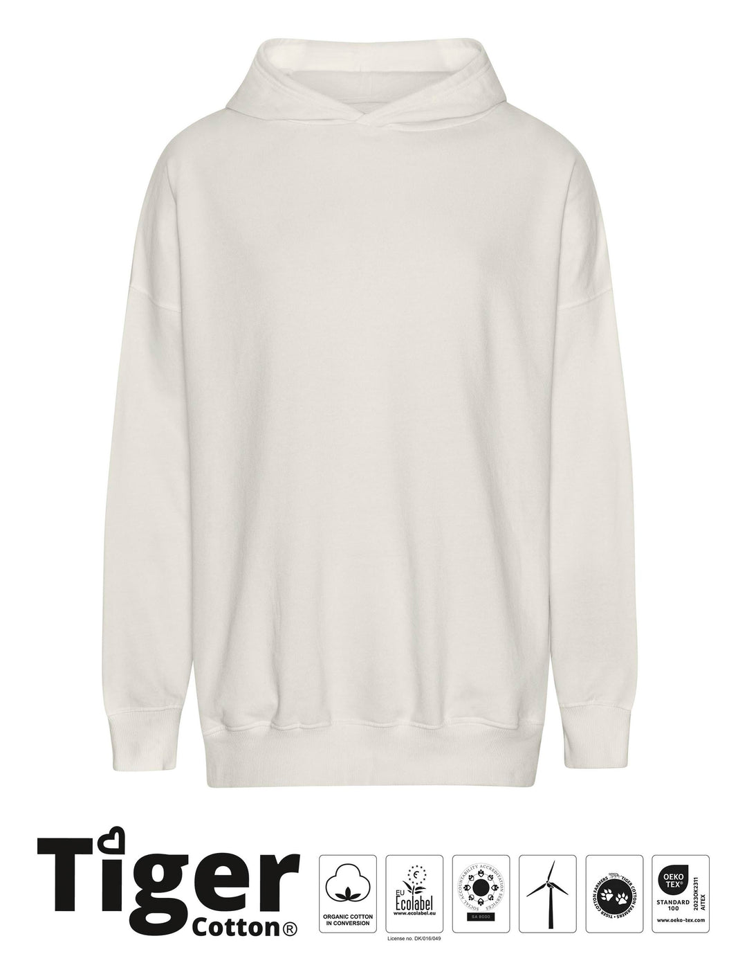 Tiger Cotton Oversized Hoodie