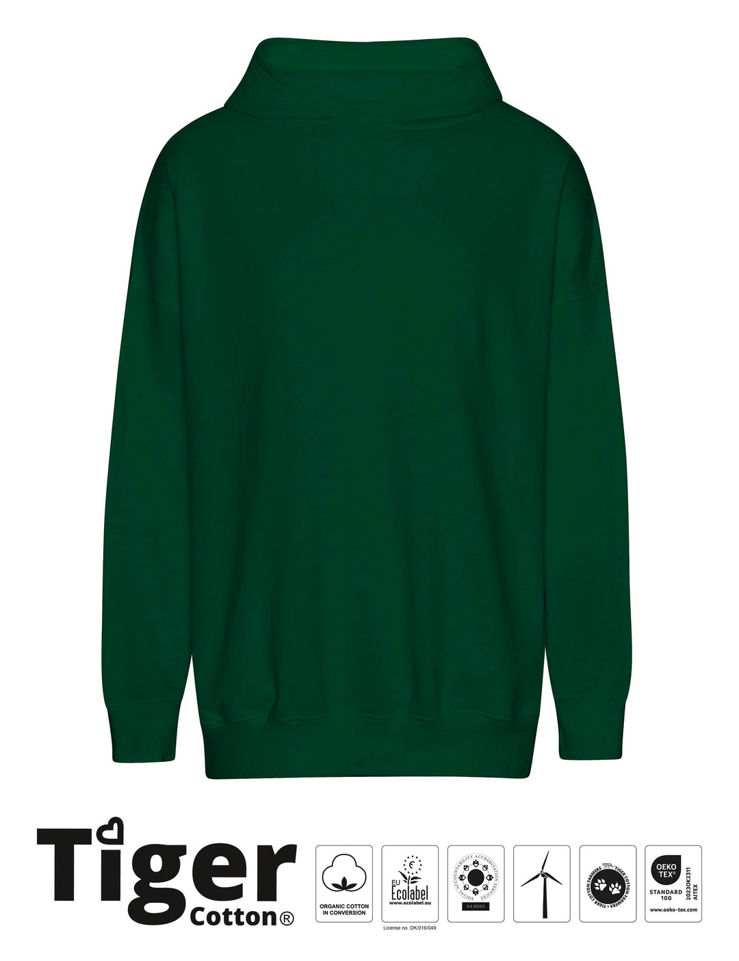 Tiger Cotton Oversized Hoodie