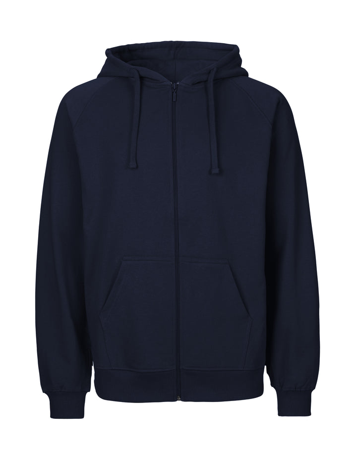 Unisex Tiger Cotton Hoodie w. Zip