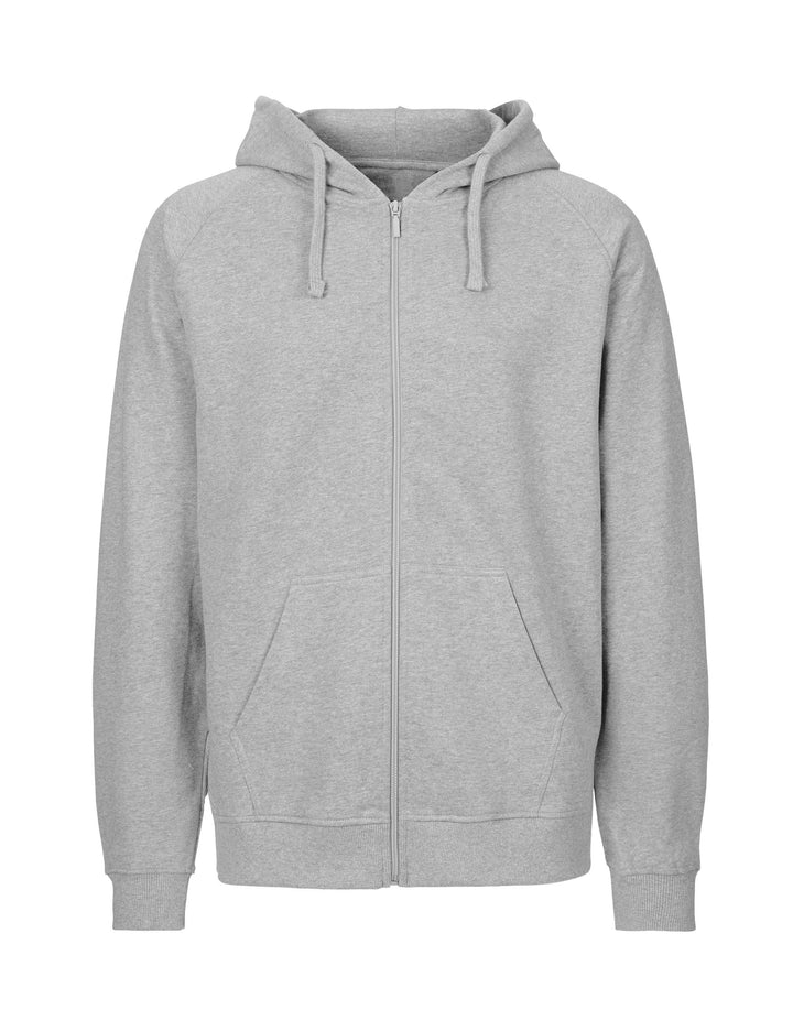 Unisex Tiger Cotton Hoodie w. Zip