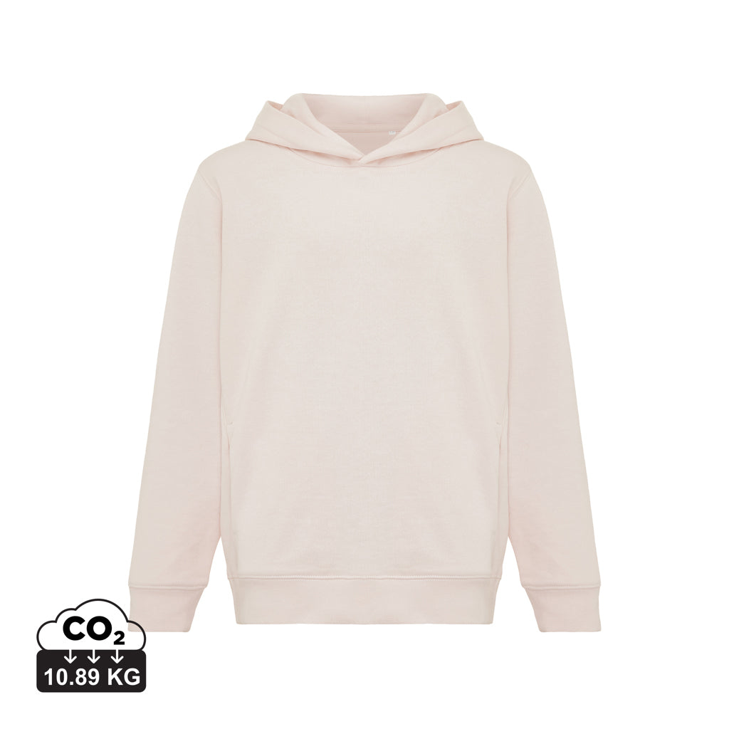 IQONIQ Yengo børne hættetrøje med sidelommer,  genanvendt bo