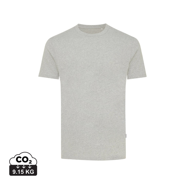 IQONIQ Manuel ufarvet t-shirt i genanvendt bomuld