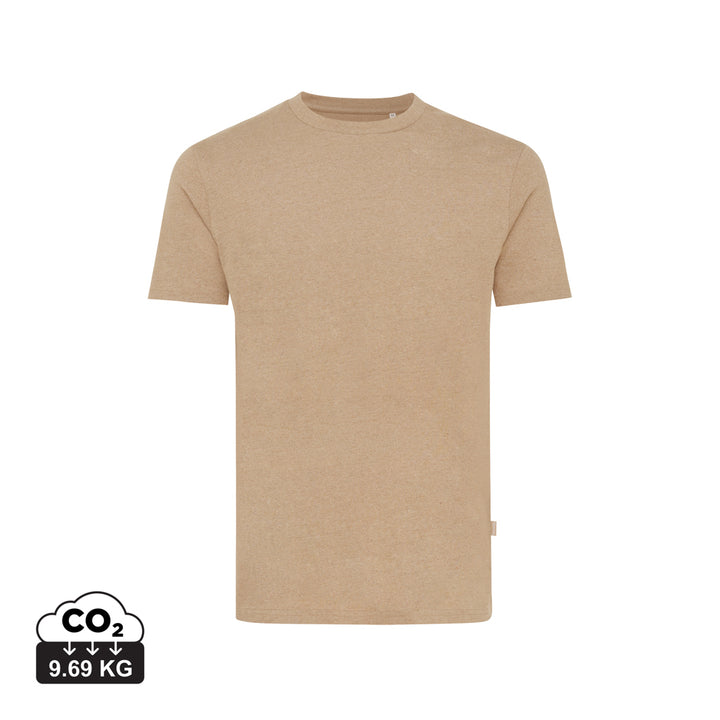 IQONIQ Manuel ufarvet t-shirt i genanvendt bomuld