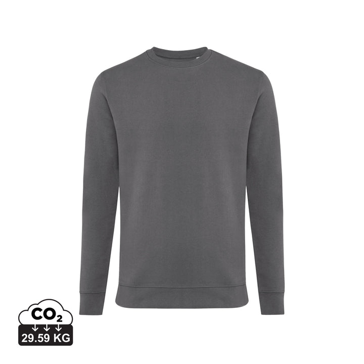 IQONIQ Zion Crew neck sweatshirt i genanvendt bomuld