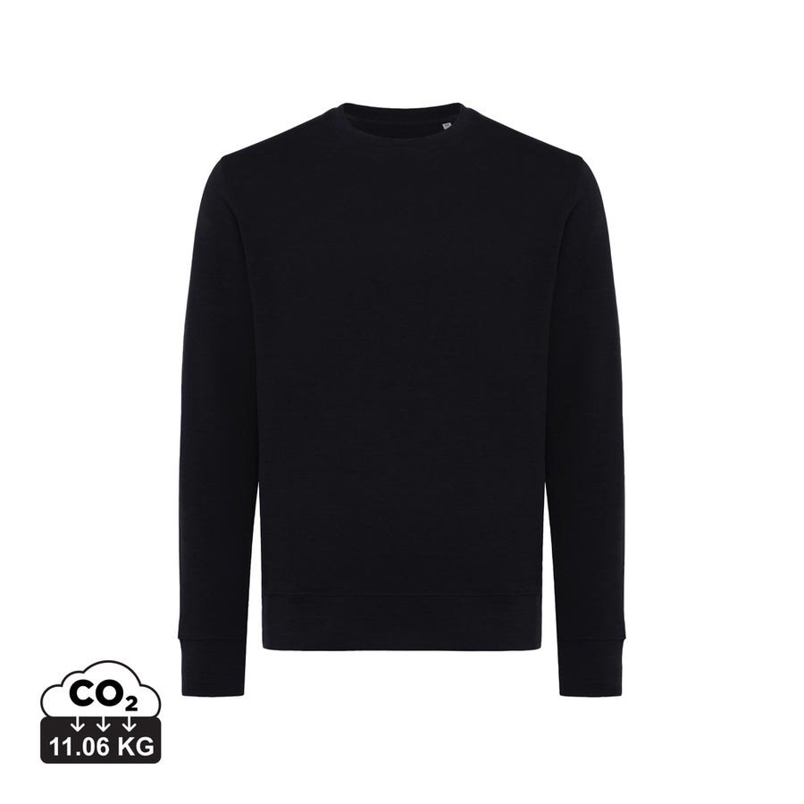 IQONIQ Etosha crew neck i letvægts genanvendt bomuld