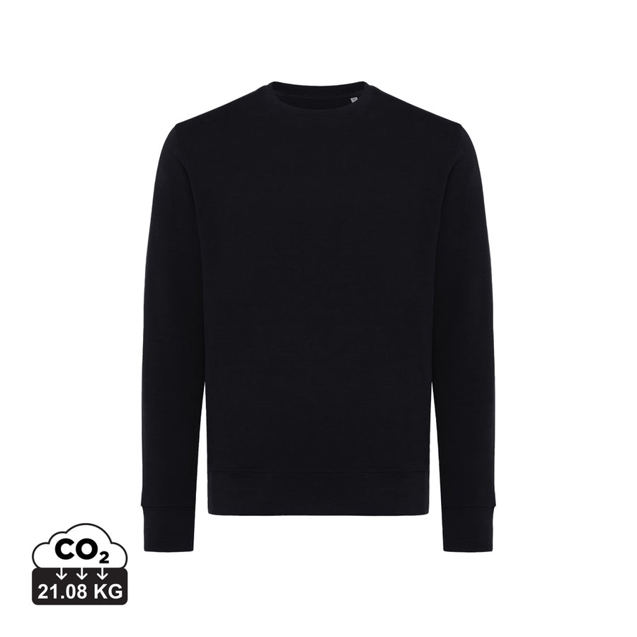 IQONIQ Etosha crew neck i letvægts genanvendt bomuld