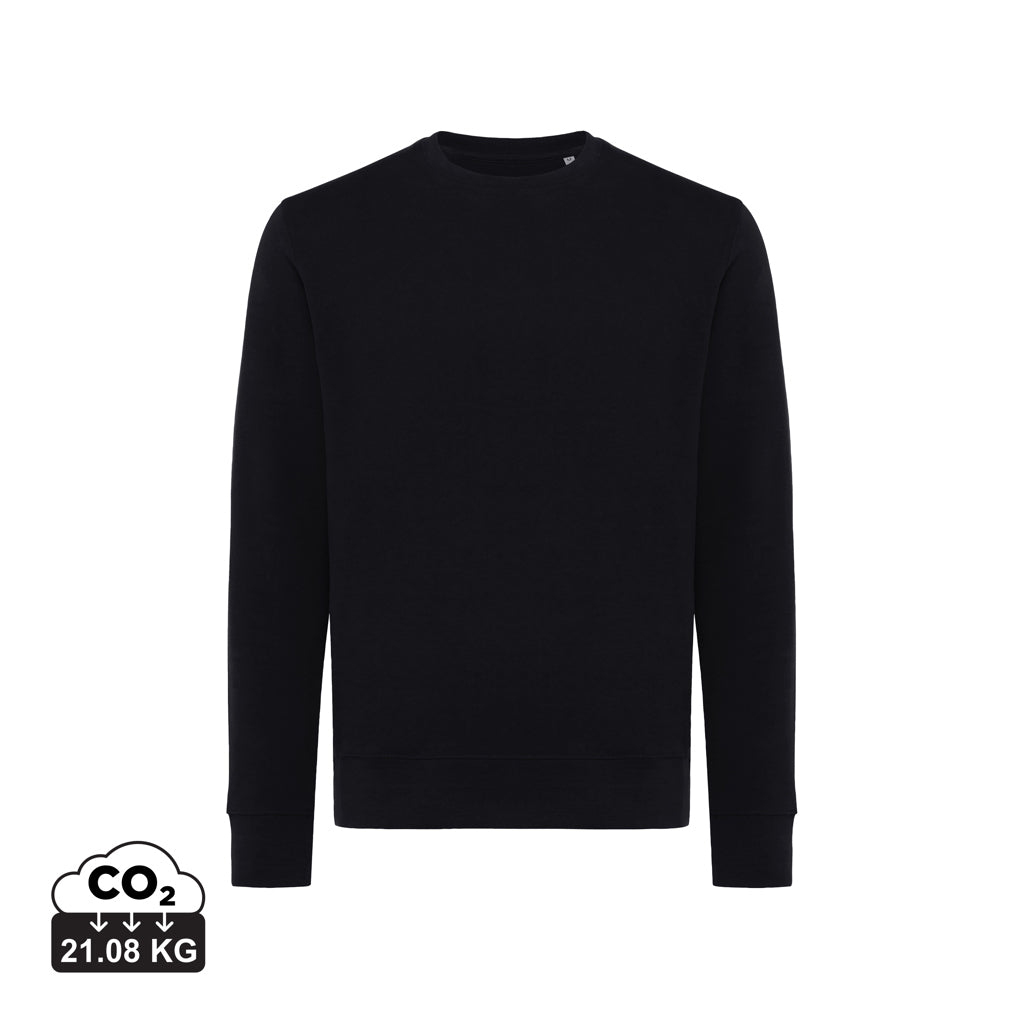 IQONIQ Etosha crew neck i letvægts genanvendt bomuld