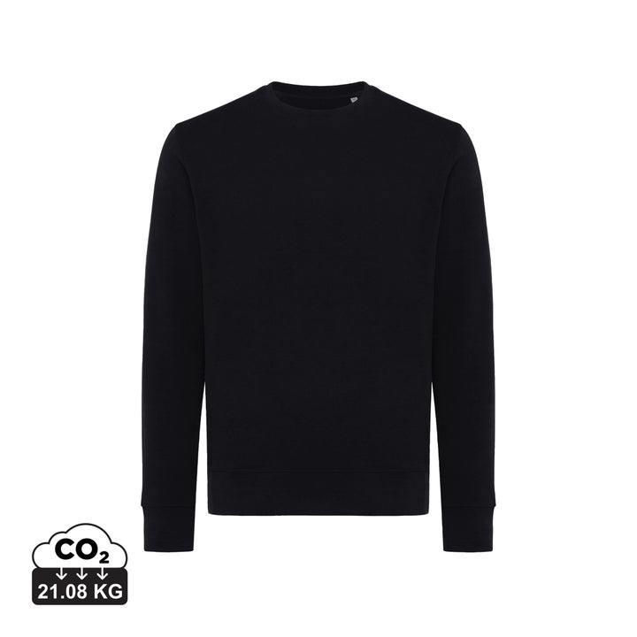 IQONIQ Etosha crew neck i letvægts genanvendt bomuld