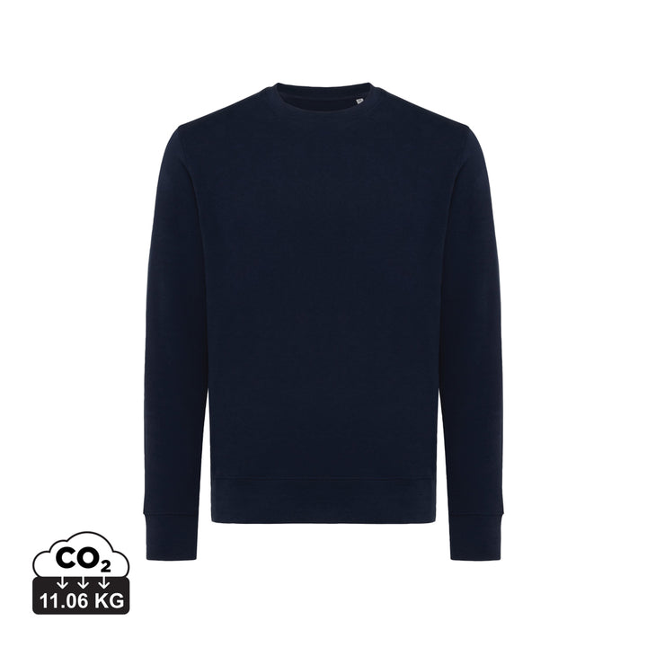IQONIQ Etosha crew neck i letvægts genanvendt bomuld