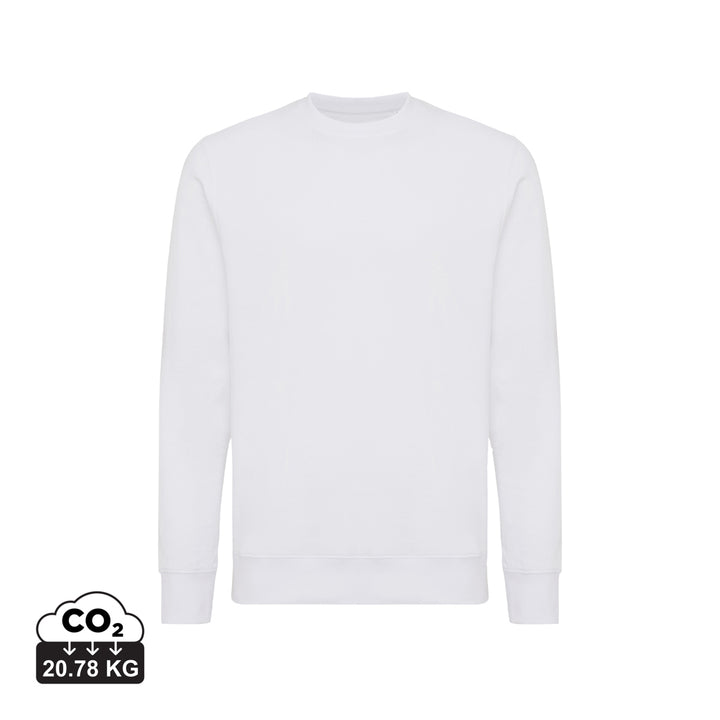 IQONIQ Etosha crew neck i letvægts genanvendt bomuld