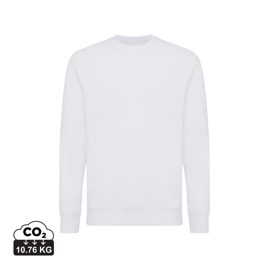 IQONIQ Etosha crew neck i letvægts genanvendt bomuld