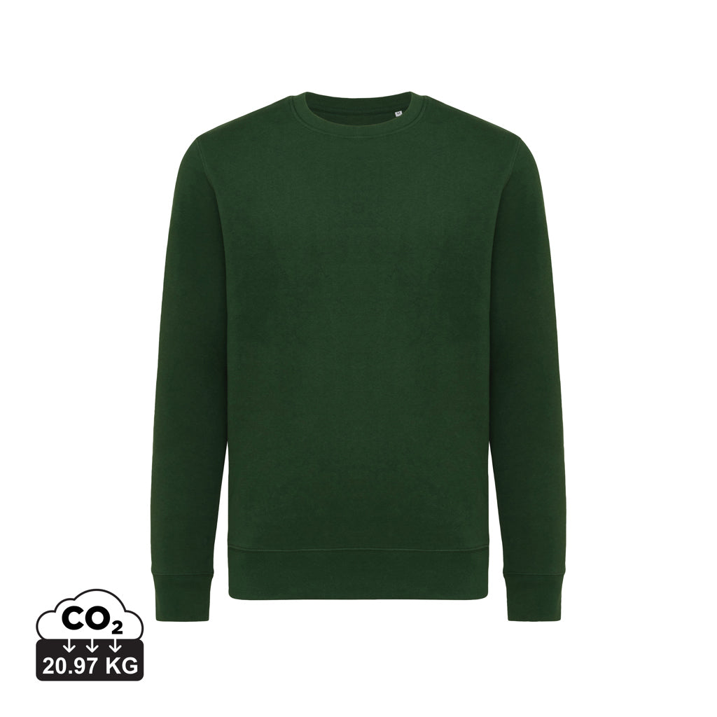 IQONIQ Etosha crew neck i letvægts genanvendt bomuld
