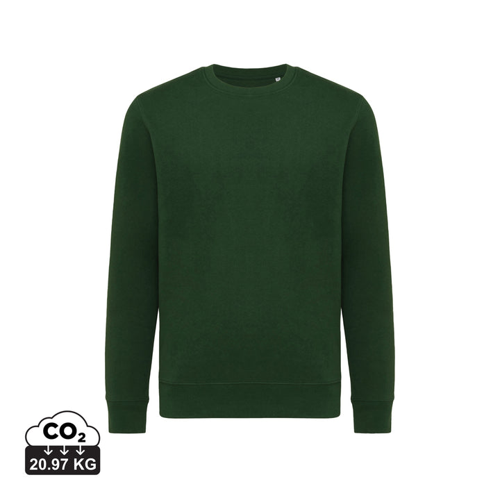 IQONIQ Etosha crew neck i letvægts genanvendt bomuld