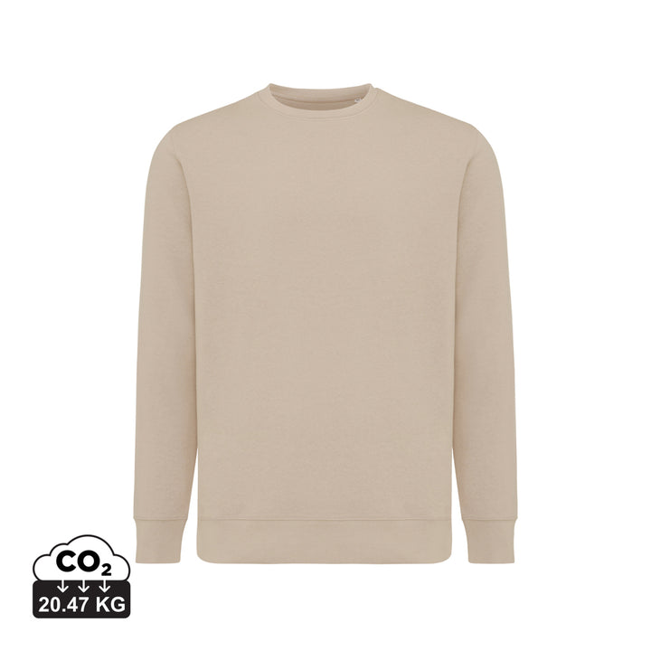 IQONIQ Etosha crew neck i letvægts genanvendt bomuld