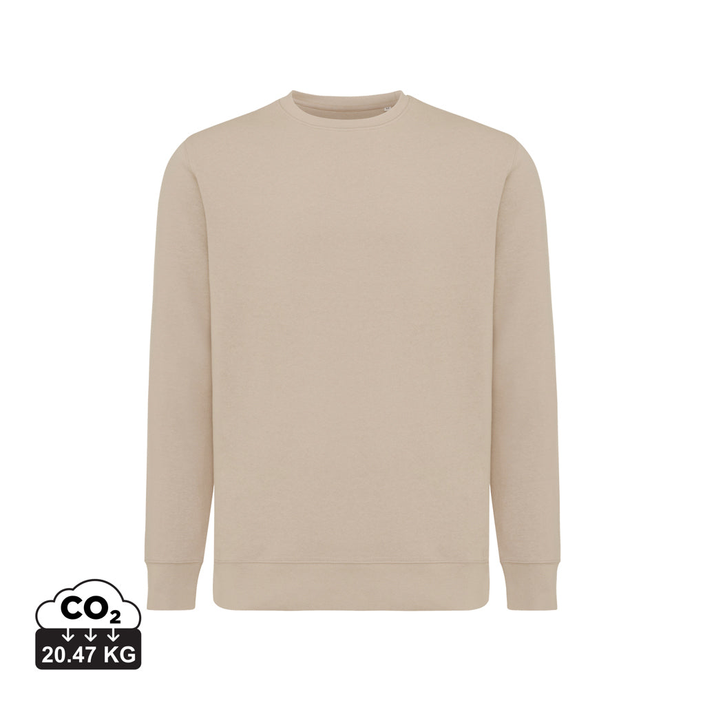 IQONIQ Etosha crew neck i letvægts genanvendt bomuld