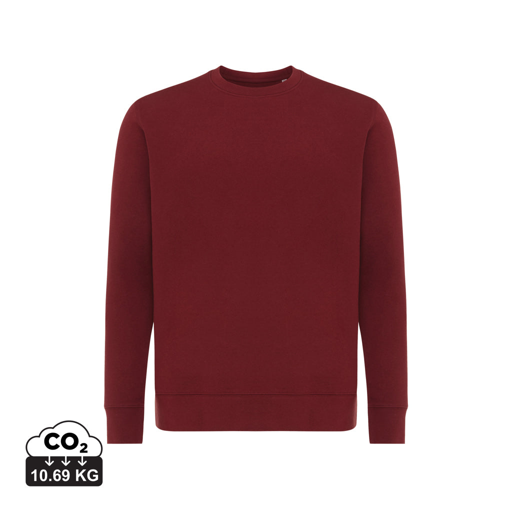 IQONIQ Etosha crew neck i letvægts genanvendt bomuld