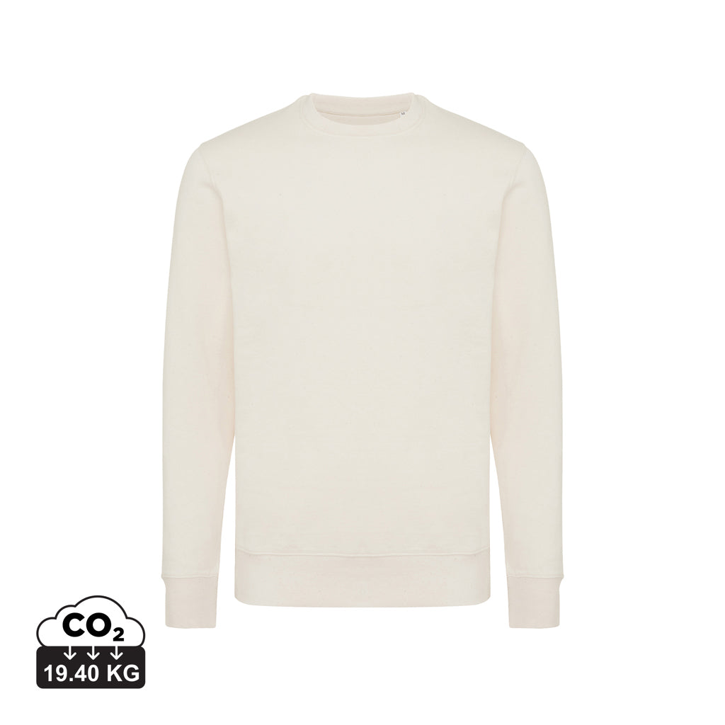 IQONIQ Etosha crew neck i letvægts genanvendt bomuld