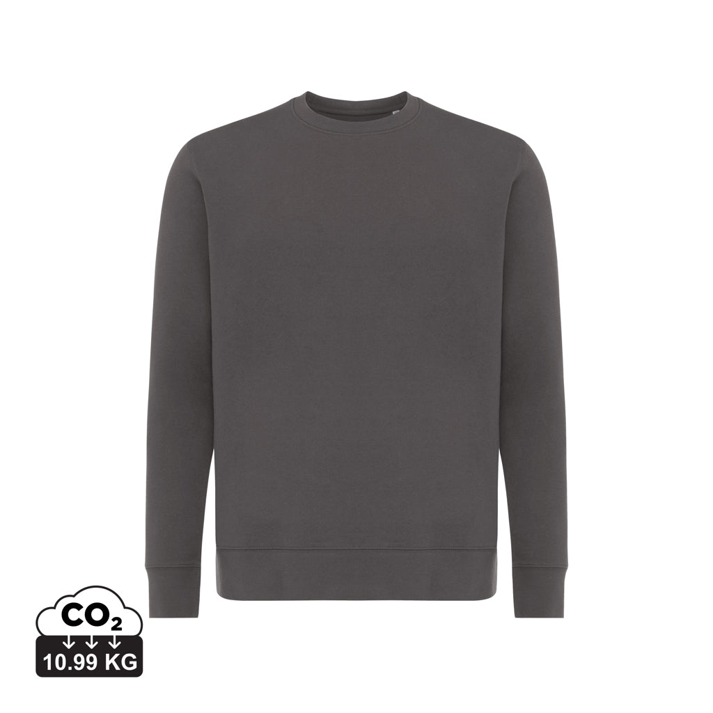 IQONIQ Etosha crew neck i letvægts genanvendt bomuld