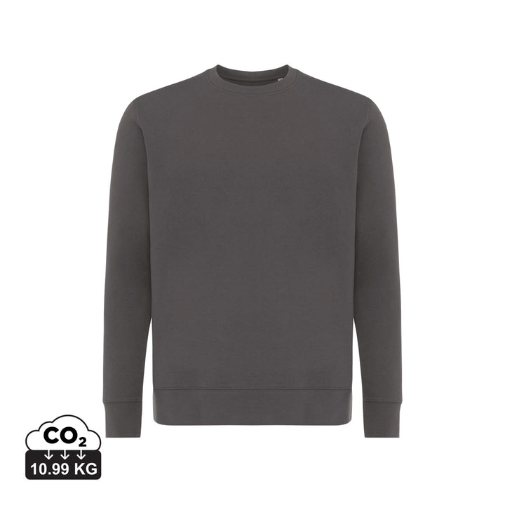 IQONIQ Etosha crew neck i letvægts genanvendt bomuld