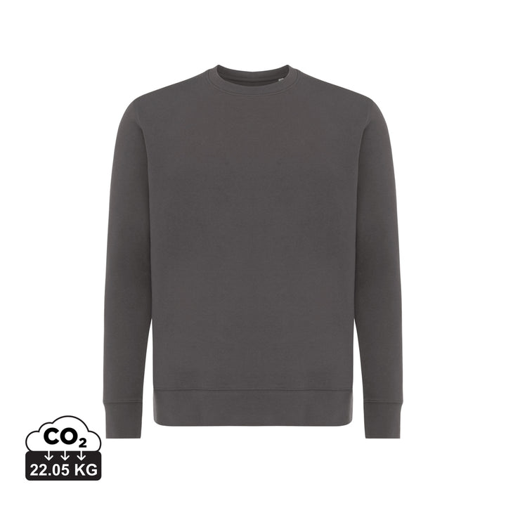 IQONIQ Etosha crew neck i letvægts genanvendt bomuld
