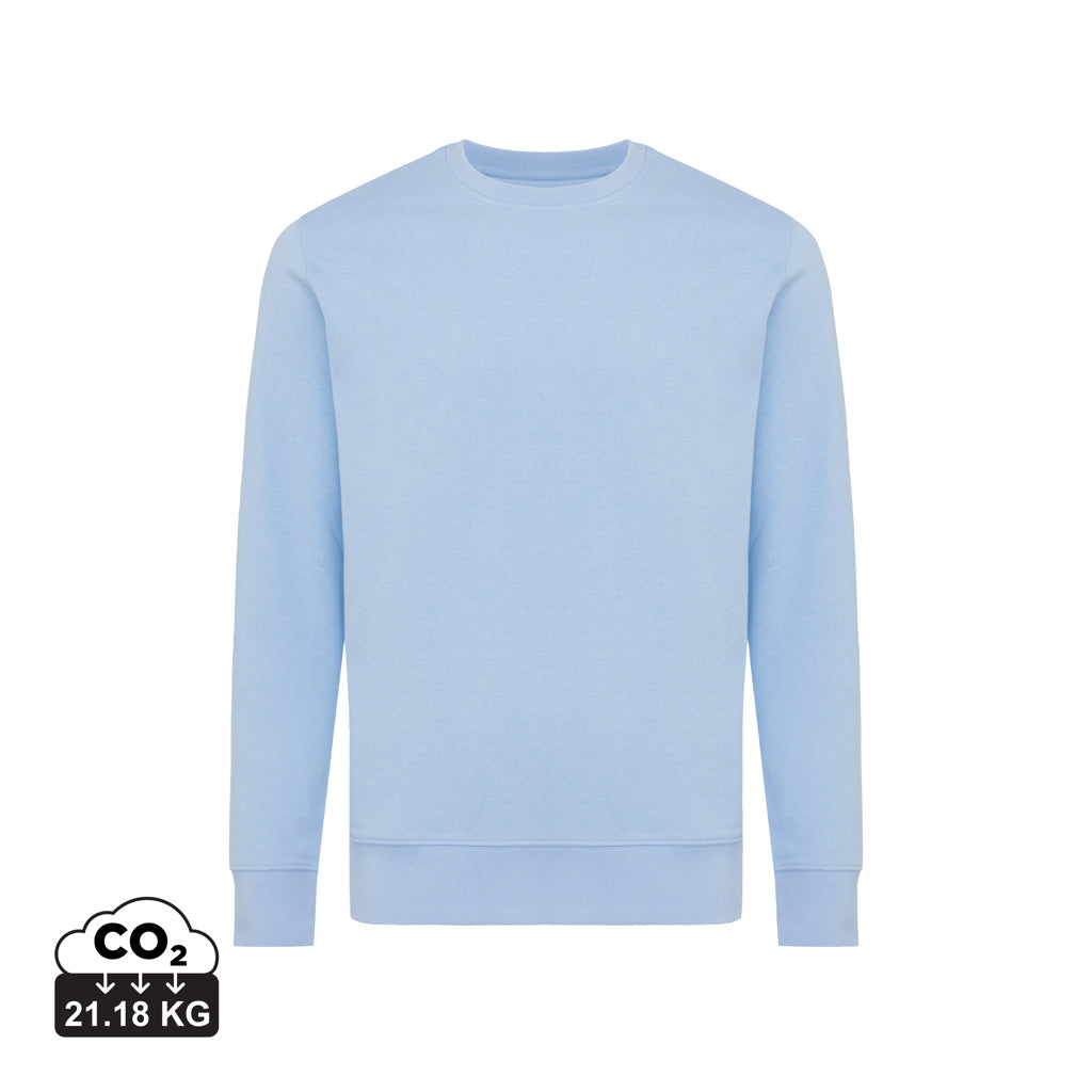 IQONIQ Etosha crew neck i letvægts genanvendt bomuld