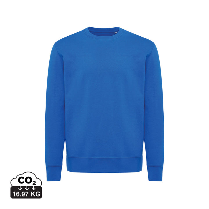 IQONIQ Etosha crew neck i letvægts genanvendt bomuld