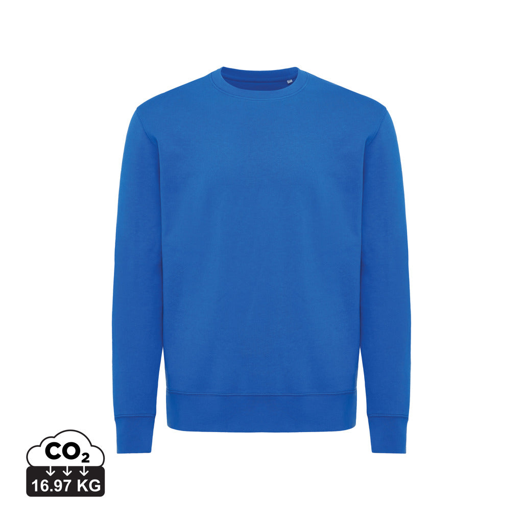 IQONIQ Etosha crew neck i letvægts genanvendt bomuld