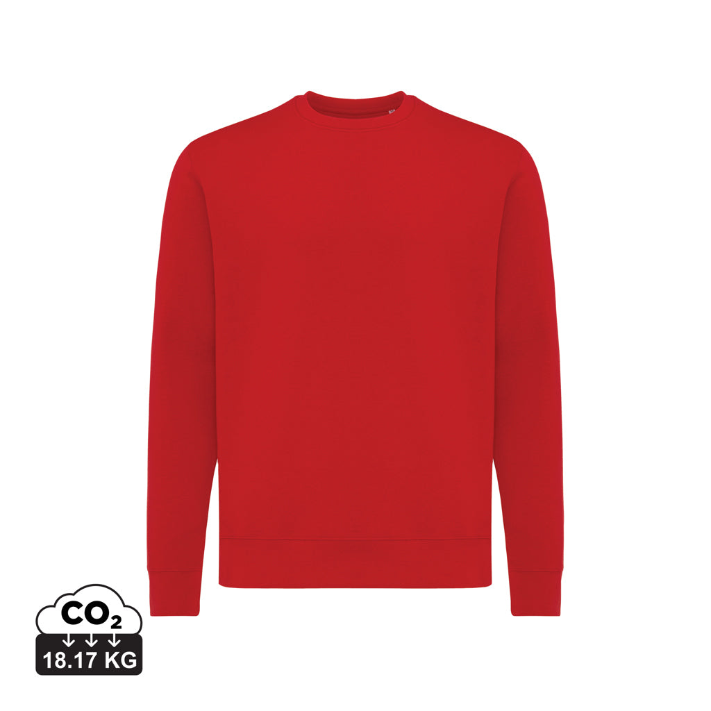 IQONIQ Etosha crew neck i letvægts genanvendt bomuld