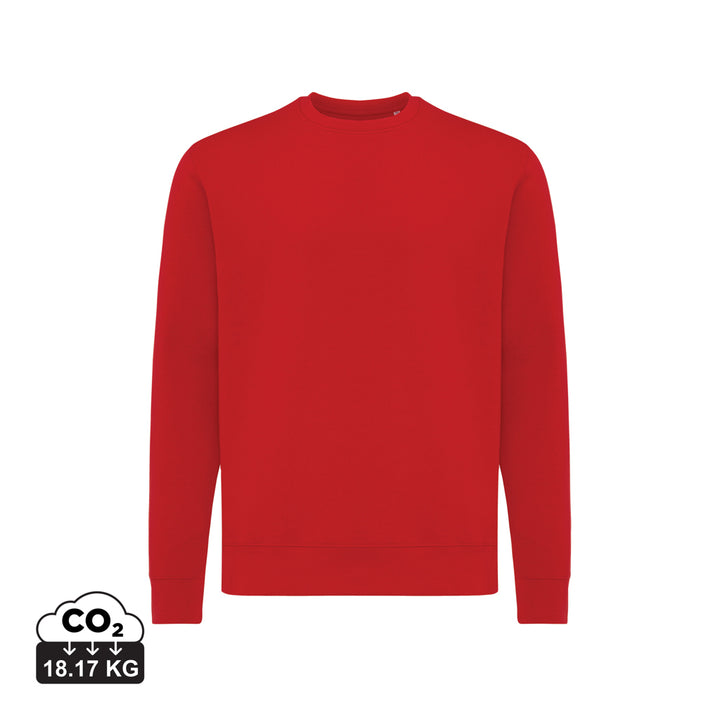 IQONIQ Etosha crew neck i letvægts genanvendt bomuld