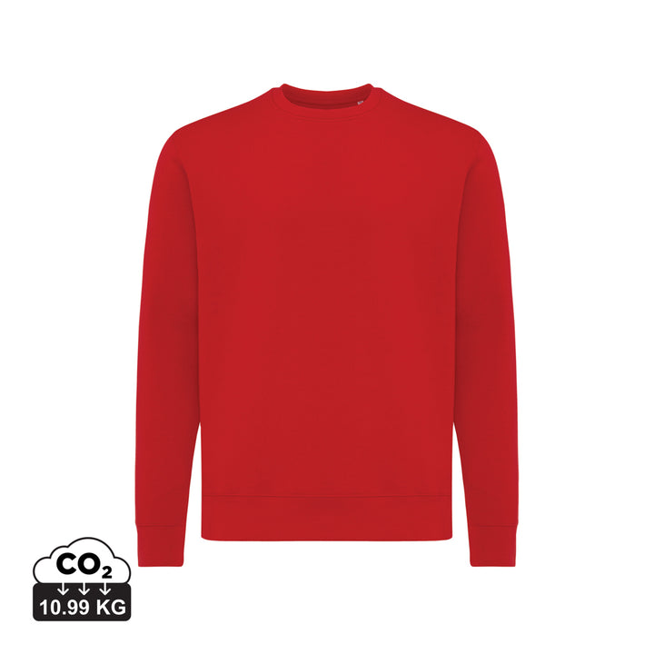 IQONIQ Etosha crew neck i letvægts genanvendt bomuld