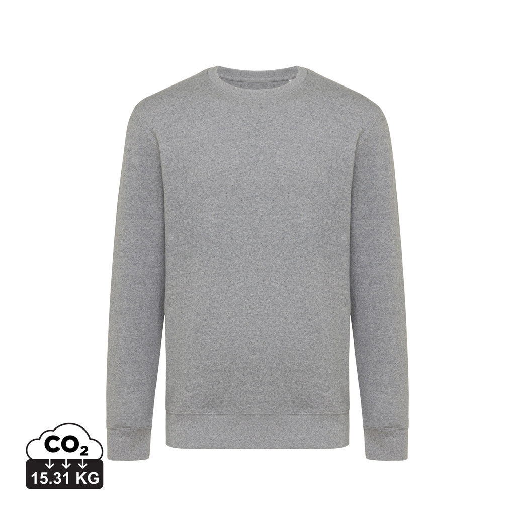 IQONIQ Etosha crew neck i letvægts genanvendt bomuld