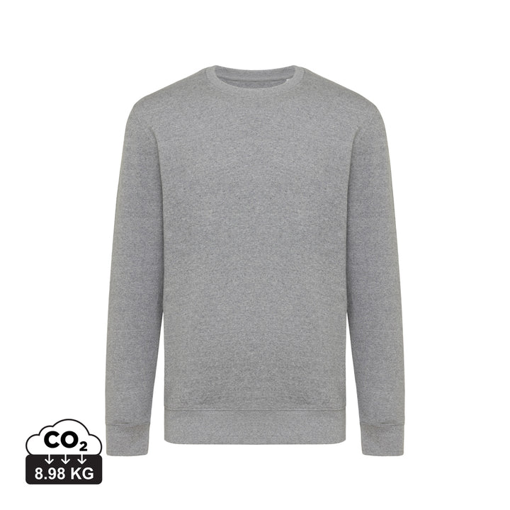 IQONIQ Etosha crew neck i letvægts genanvendt bomuld