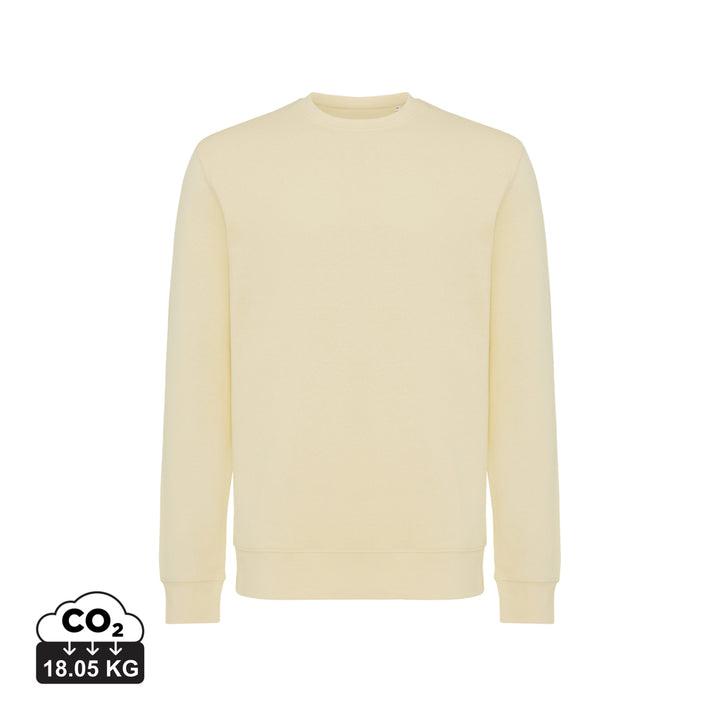 IQONIQ Etosha crew neck i letvægts genanvendt bomuld
