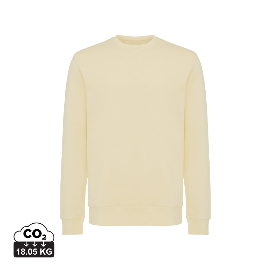 IQONIQ Etosha crew neck i letvægts genanvendt bomuld