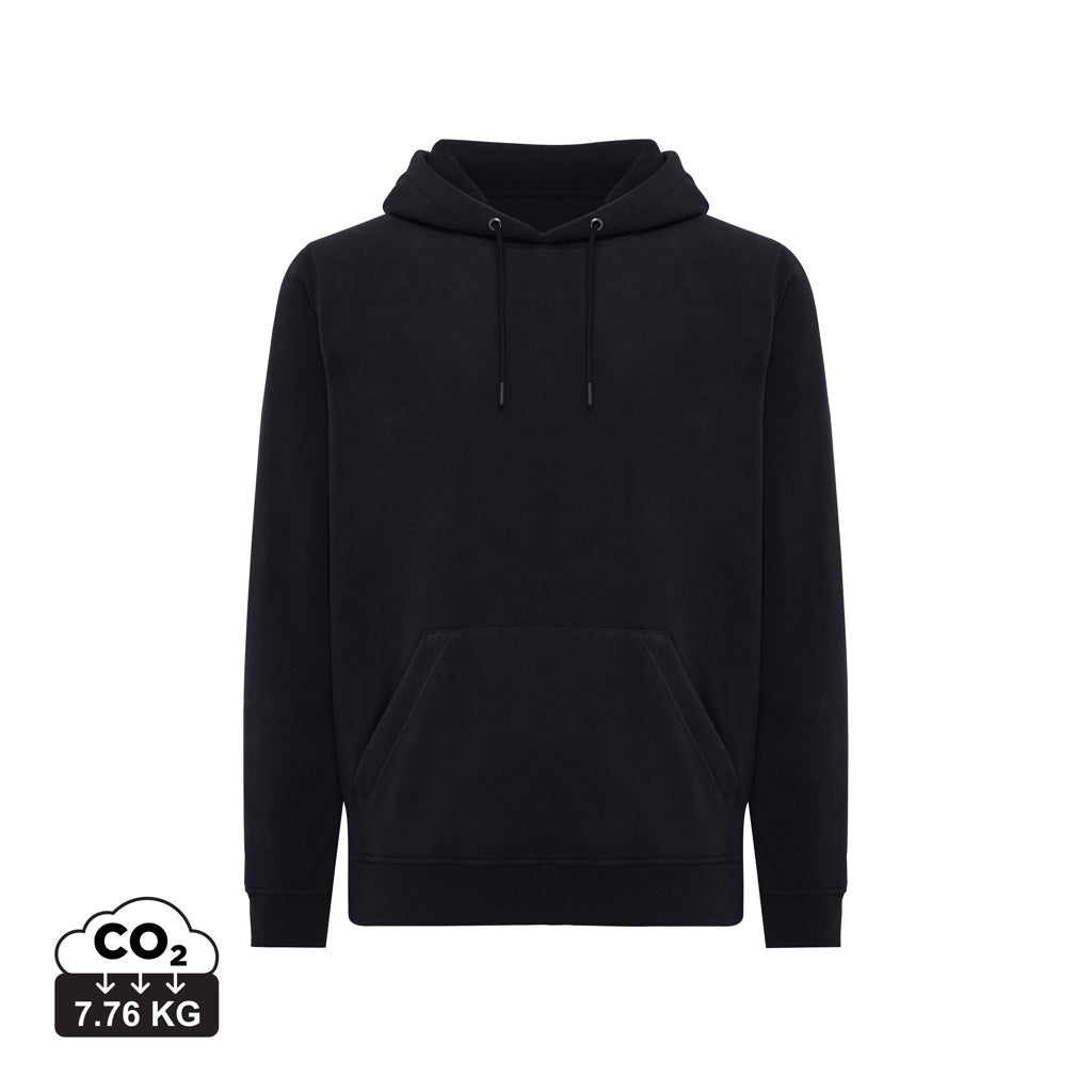 IQONIQ Trivor hoodie i mikrofleece af genanvendt polyester
