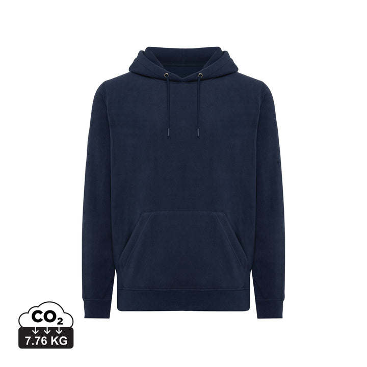 IQONIQ Trivor hoodie i mikrofleece af genanvendt polyester