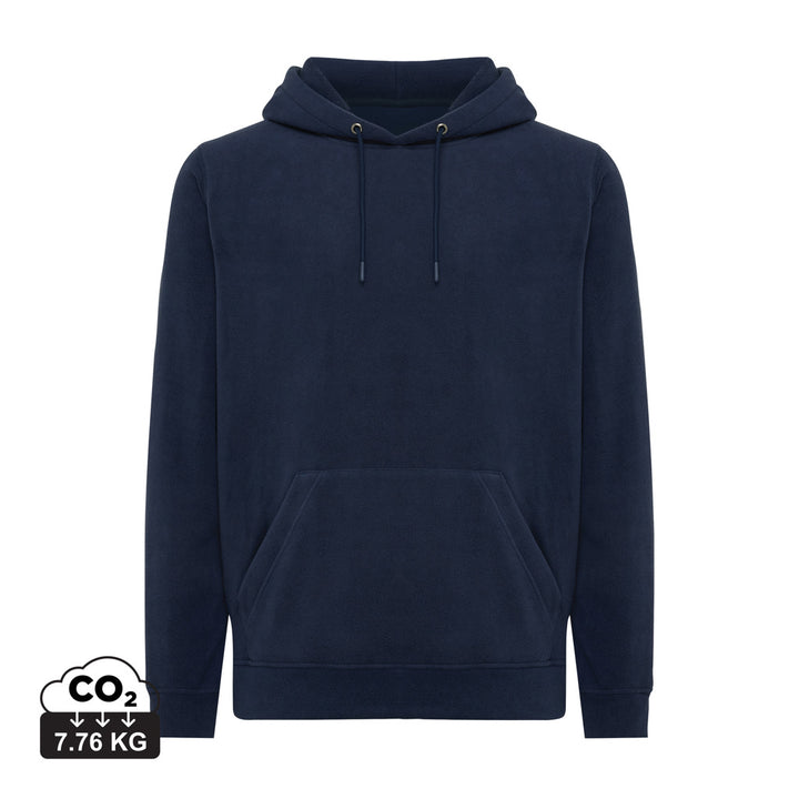 IQONIQ Trivor hoodie i mikrofleece af genanvendt polyester