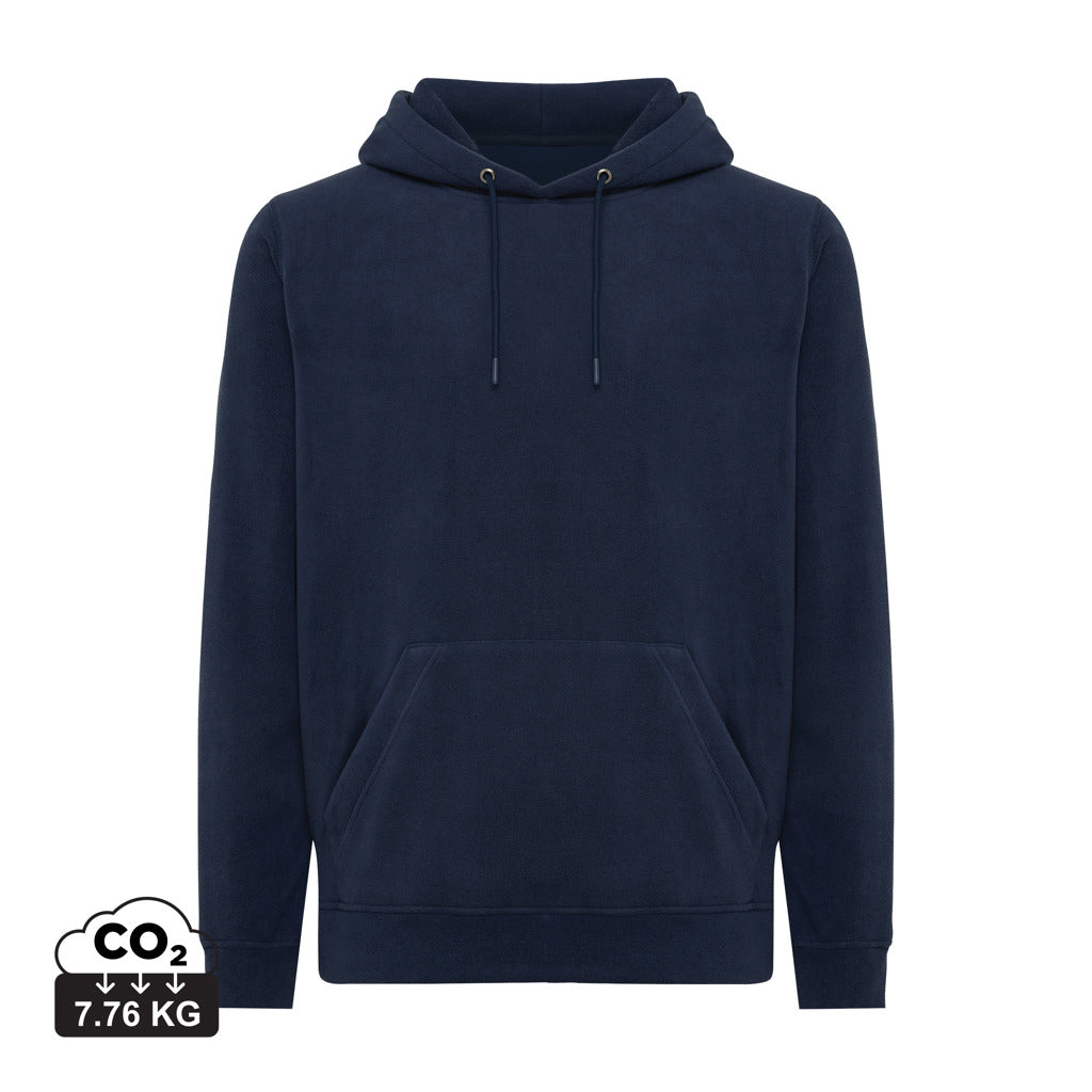 IQONIQ Trivor hoodie i mikrofleece af genanvendt polyester