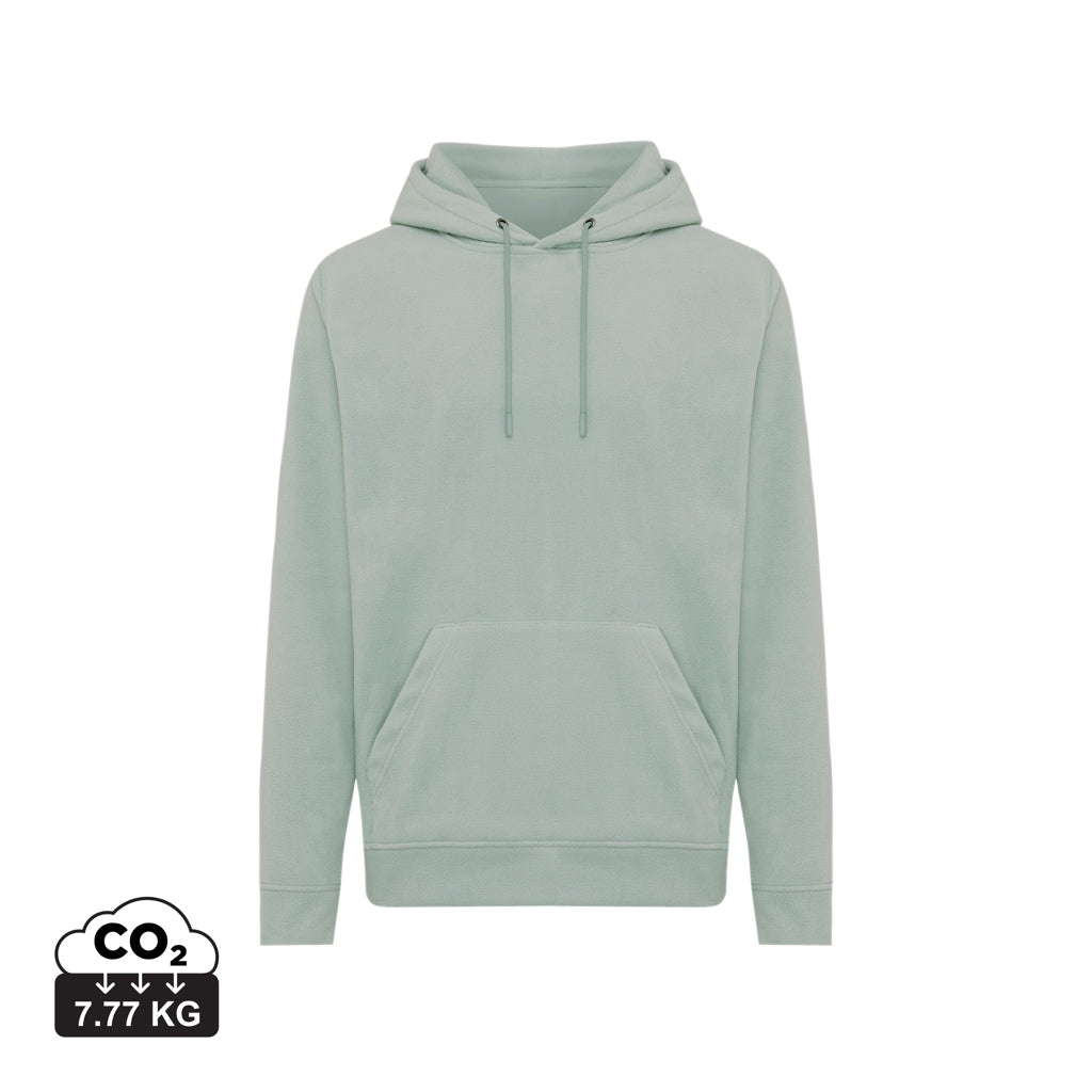 IQONIQ Trivor hoodie i mikrofleece af genanvendt polyester