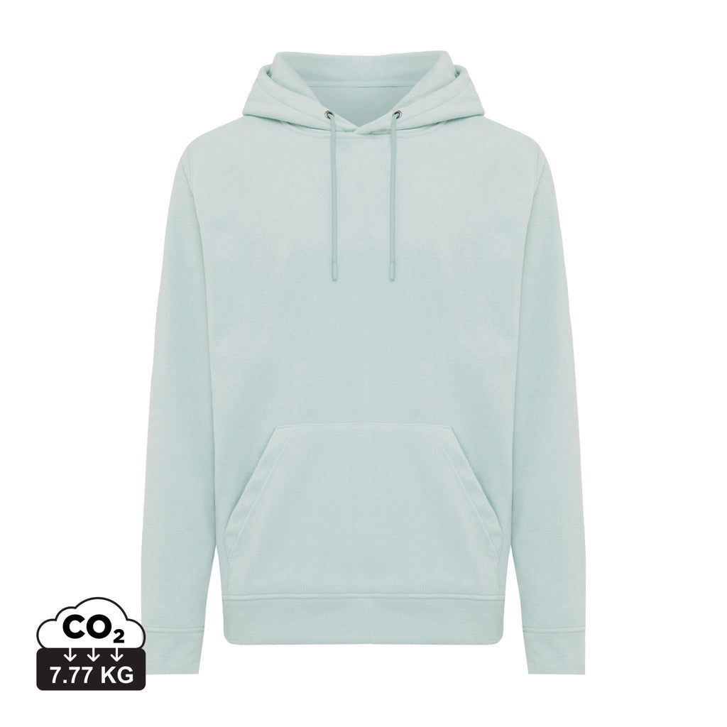 IQONIQ Trivor hoodie i mikrofleece af genanvendt polyester