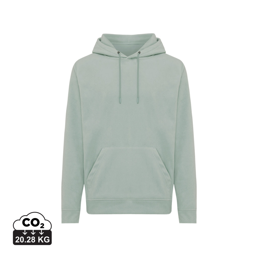IQONIQ Trivor hoodie i mikrofleece af genanvendt polyester