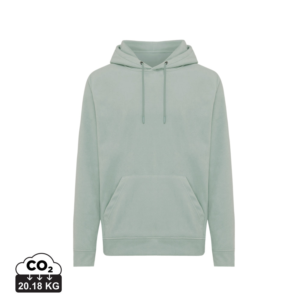 IQONIQ Trivor hoodie i mikrofleece af genanvendt polyester