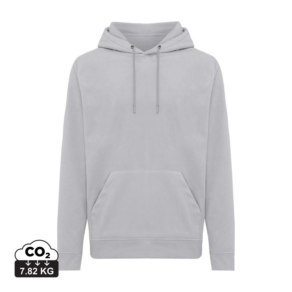 IQONIQ Trivor hoodie i mikrofleece af genanvendt polyester