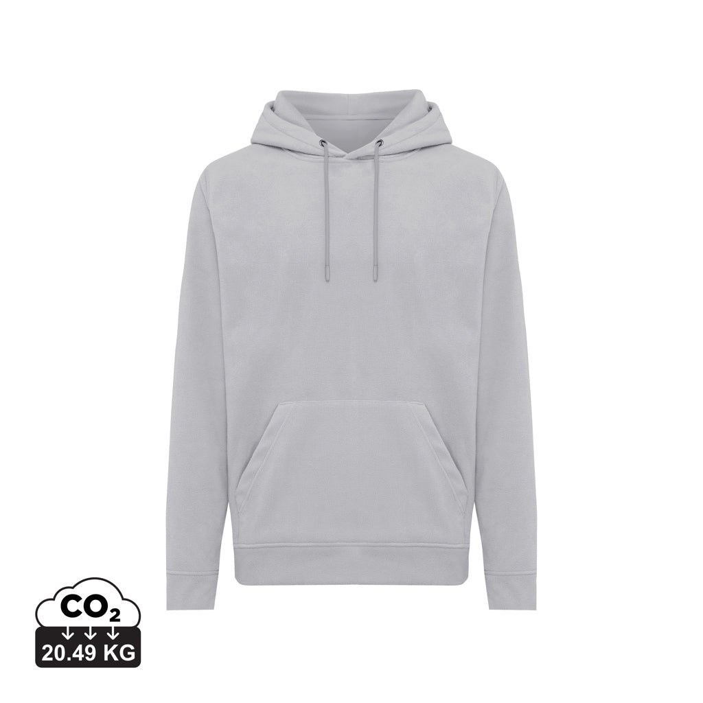 IQONIQ Trivor hoodie i mikrofleece af genanvendt polyester