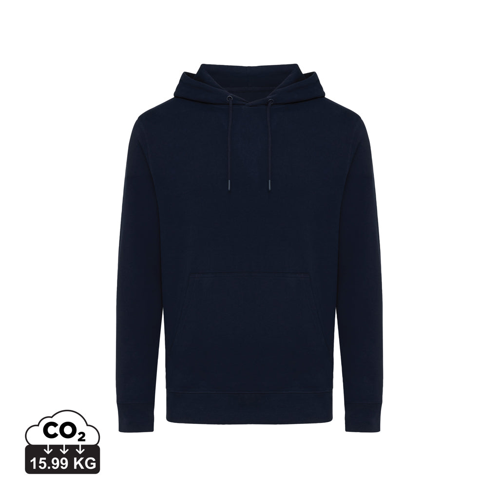 IQONIQ Rila letvægts hoodie i genanvendt bomuld